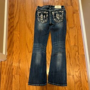 MissMe Jeans 26, barley worn, used, standard, boot, cut, from smoke-free home